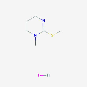 1-Methyl-2-(methylsulfanyl)-1,4,5,6-tetrahydropyrimidine hydroiodide