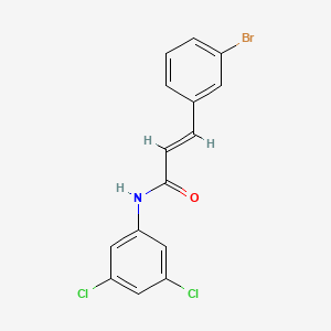 3-(3-bromophenyl)-N-(3,5-dichlorophenyl)acrylamide