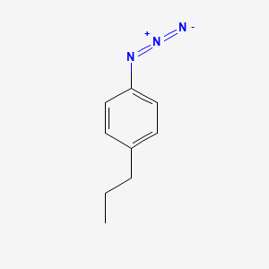 molecular formula C9H11N3 B2404183 1-Azido-4-propilbenceno CAS No. 1152591-42-8