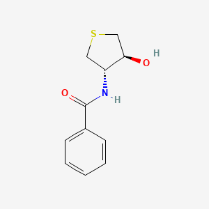 N-((3S,4S)-4-hydroxythiolan-3-yl)benzamide