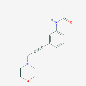 N-[3-(3-Morpholino-1-propynyl)phenyl]acetamide