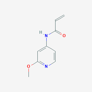 molecular formula C9H10N2O2 B2404245 N-(2-Methoxypyridin-4-yl)prop-2-enamide CAS No. 1878853-12-3
