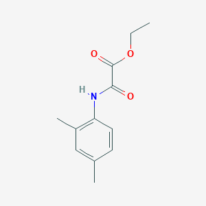 molecular formula C12H15NO3 B2404355 Ethyl [(2,4-dimethylphenyl)amino](oxo)acetate CAS No. 24451-18-1
