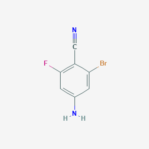 4-Amino-2-bromo-6-fluorobenzonitrile