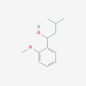 1-(2-Methoxyphenyl)-3-methylbutan-1-ol