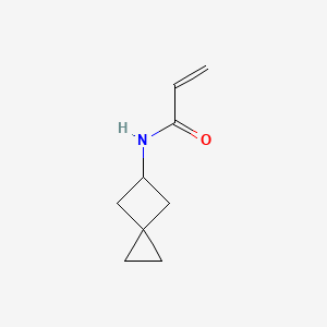 N-Spiro[2.3]hexan-5-ylprop-2-enamide