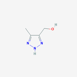 molecular formula C4H7N3O B2404822 (5-methyl-2H-triazol-4-yl)methanol CAS No. 1823911-79-0