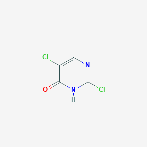 molecular formula C4H2Cl2N2O B2404836 2,5-二氯嘧啶-4-醇 CAS No. 169557-02-2