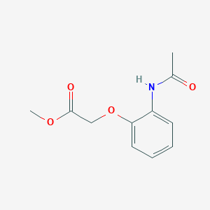 Methyl 2-(2-acetamidophenoxy)acetate
