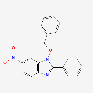 1-(benzyloxy)-6-nitro-2-phenyl-1H-1,3-benzimidazole