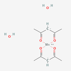 Manganese(2+);pentane-2,4-dione;dihydrate
