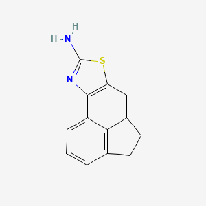 molecular formula C13H10N2S B2405230 4,5-Dihydroacenaphtho[5,4-d]thiazol-8-amine CAS No. 108954-84-3