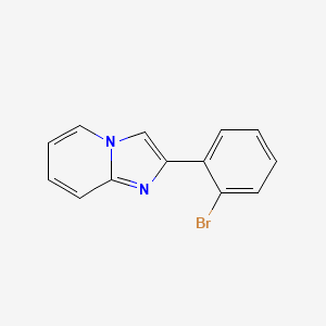 molecular formula C13H9BrN2 B2405432 2-(2-Bromophenyl)imidazo[1,2-a]pyridine CAS No. 115769-03-4