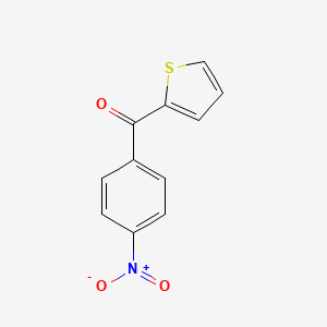 molecular formula C11H7NO3S B2405485 2-(4-Nitrobenzoyl)thiophene CAS No. 34715-92-9