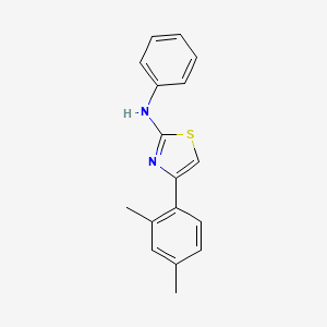 (4-(2,4-Dimethylphenyl)(2,5-thiazolyl))phenylamine
