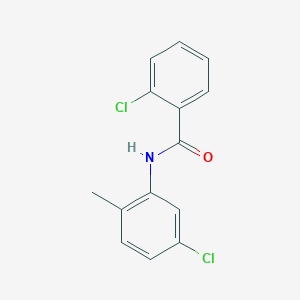 molecular formula C14H11Cl2NO B2405558 2-chloro-N-(5-chloro-2-methylphenyl)benzamide CAS No. 199726-56-2