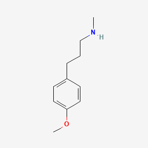molecular formula C11H17NO B2405615 [3-(4-Methoxyphenyl)propyl](methyl)amine CAS No. 83986-67-8