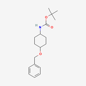 tert-Butyl trans-4-(benzyloxy)cyclohexylcarbamate