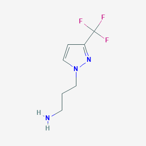 3-(3-Trifluoromethyl-pyrazol-1-yl)-propylamine