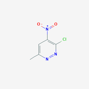 3-Chloro-6-methyl-4-nitropyridazine