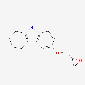 9-Methyl-6-(oxiran-2-ylmethoxy)-1,2,3,4-tetrahydrocarbazole