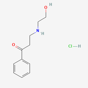 3-(2-Hydroxy-ethylamino)-1-phenyl-propan-1-one hydrochloride