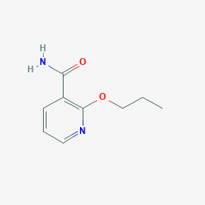 molecular formula C9H12N2O2 B2405819 2-丙氧基烟酰胺 CAS No. 850240-51-6