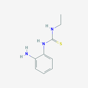 molecular formula C9H13N3S B2405849 1-(2-氨基苯基)-3-乙基硫脲 CAS No. 19384-22-6