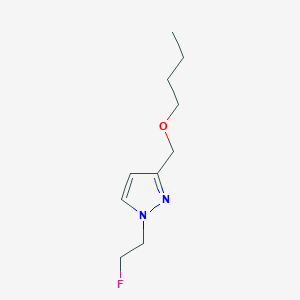 B2405882 3-(butoxymethyl)-1-(2-fluoroethyl)-1H-pyrazole CAS No. 1856030-02-8