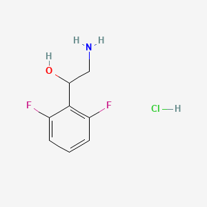2-Amino-1-(2,6-difluorophenyl)ethan-1-ol hydrochloride