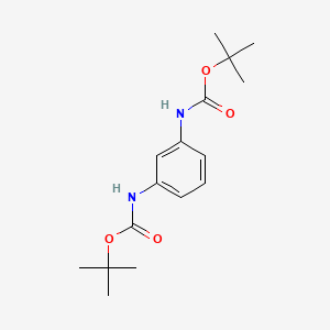molecular formula C16H24N2O4 B2406128 Di-tert-butyl 1,3-phenylenedicarbamate CAS No. 59255-77-5