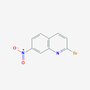 molecular formula C9H5BrN2O2 B2406241 2-Bromo-7-nitroquinoline CAS No. 1822819-03-3
