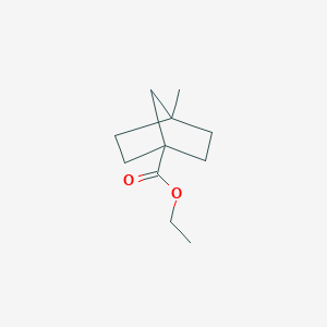 molecular formula C11H18O2 B2406251 Ethyl 4-methylbicyclo[2.2.1]heptane-1-carboxylate CAS No. 147151-54-0