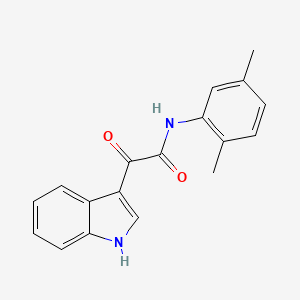 N-(2,5-dimethylphenyl)-2-(1H-indol-3-yl)-2-oxoacetamide