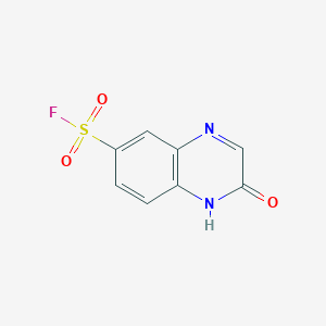 2-Oxo-1H-quinoxaline-6-sulfonyl fluoride