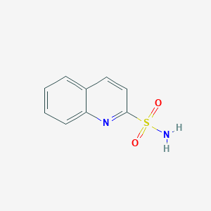 Quinoline-2-sulfonamide