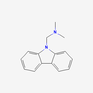 molecular formula C15H16N2 B2406599 (9H-Carbazol-9-ylmethyl)dimethylamine CAS No. 111960-22-6