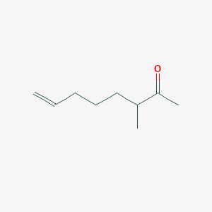 molecular formula C9H16O B2406659 3-Methyloct-7-en-2-one CAS No. 3664-61-7