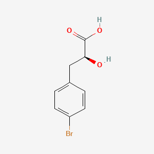 molecular formula C9H9BrO3 B2406676 (S)-3-(4-Bromophenyl)-2-hydroxypropionic acid CAS No. 853908-26-6