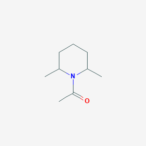 molecular formula C9H17NO B2406690 1-(2,6-Dimethylpiperidin-1-yl)ethanone CAS No. 20722-51-4