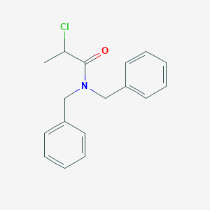 N,N-dibenzyl-2-chloropropanamide