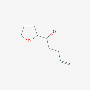 1-(Oxolan-2-yl)pent-4-en-1-one