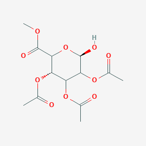 molecular formula C13H18O10 B2406866 2,3,4-Tri-O-acetyl-A-D-glucuronic acid methyl ester CAS No. 72692-06-9