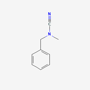 molecular formula C9H10N2 B2406927 Benzyl(cyano)methylamine CAS No. 34065-04-8
