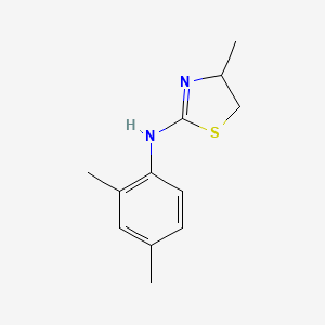 molecular formula C12H16N2S B2406961 N-(2,4-dimetilfenil)-4-metil-4,5-dihidro-1,3-tiazol-2-amina CAS No. 519150-58-4