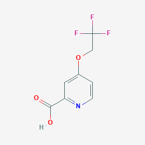 4-(2,2,2-Trifluoroethoxy)pyridine-2-carboxylic acid