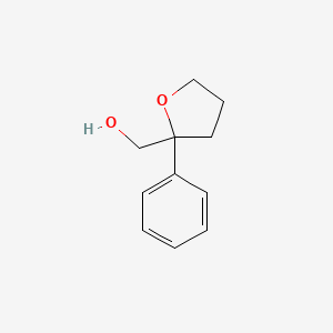 molecular formula C11H14O2 B2407083 (2-苯氧代环氧乙烷-2-基)甲醇 CAS No. 155139-39-2