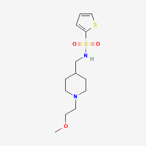N-((1-(2-methoxyethyl)piperidin-4-yl)methyl)thiophene-2-sulfonamide