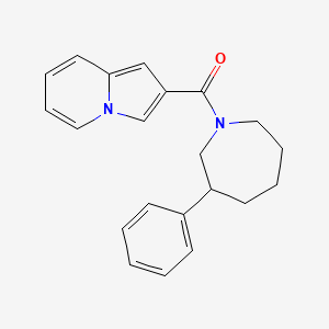 Indolizin-2-yl(3-phenylazepan-1-yl)methanone