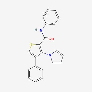 N,4-diphenyl-3-(1H-pyrrol-1-yl)thiophene-2-carboxamide